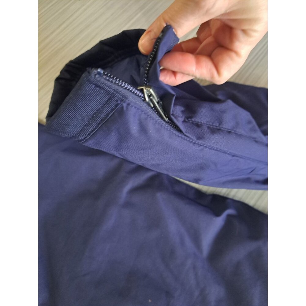 L.L. Bean Boys Size 8 Navy Blue Insulated Ski Snow Pants Polyester Nylon - Picture 7 of 10